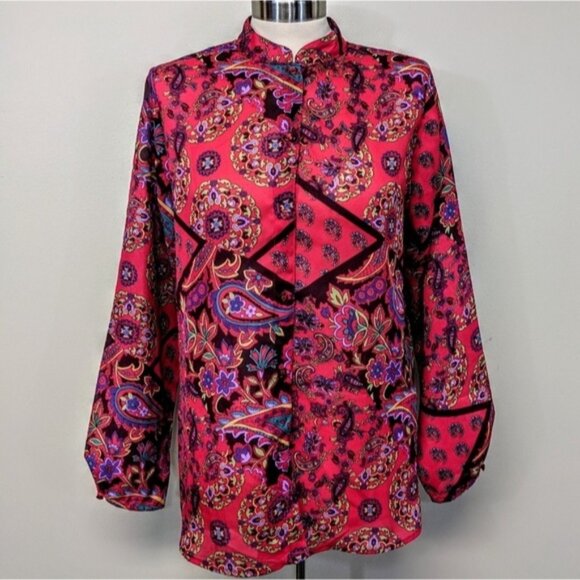 Vintage 90's White Stag Blouse - Picture 1 of 5